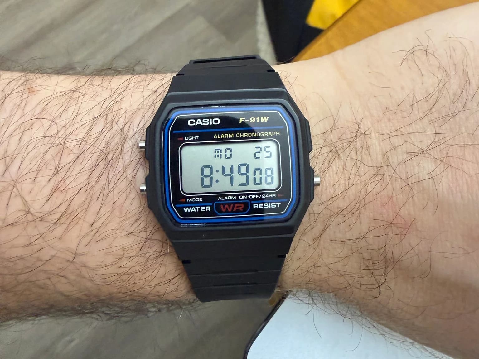 Casio F91W